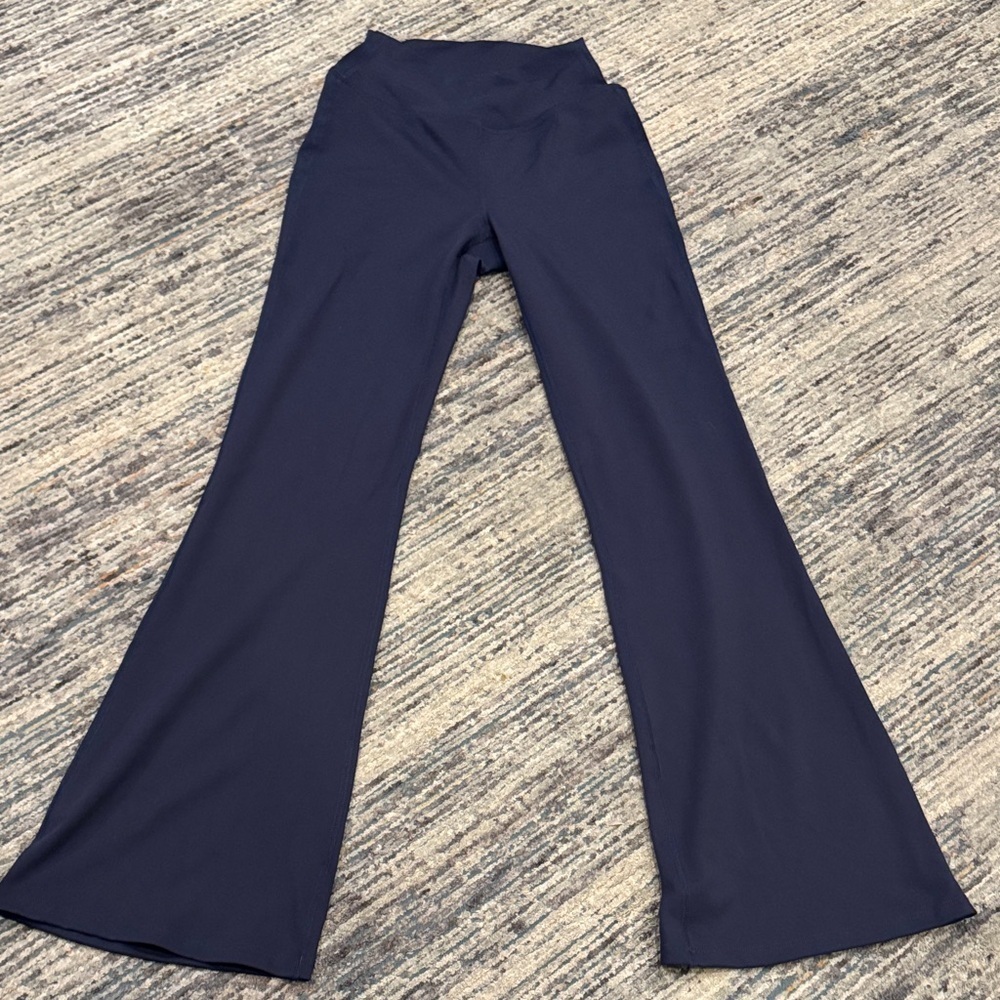 HALARA Women's Navy Flare Pants